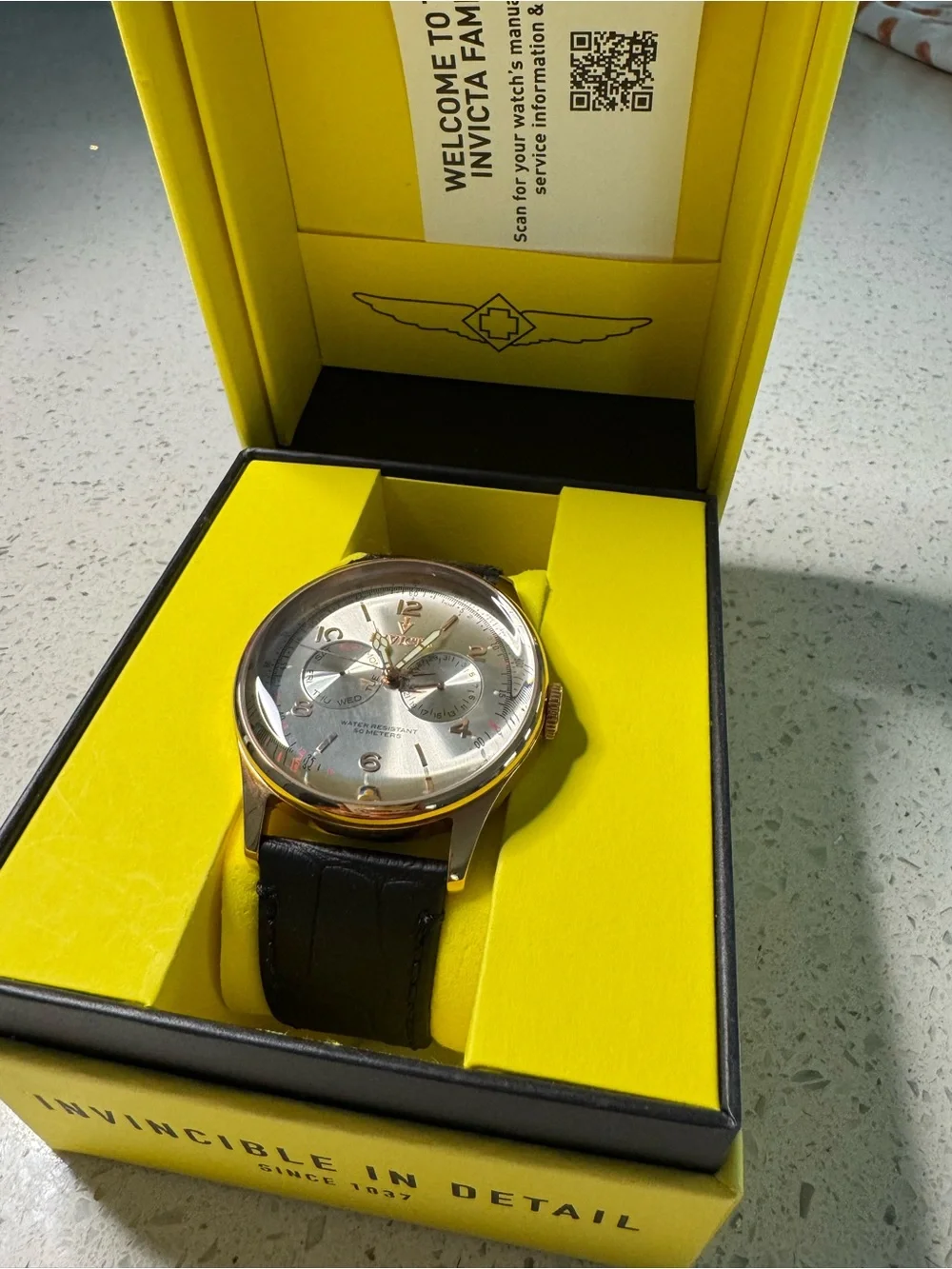 Invicta watch rose